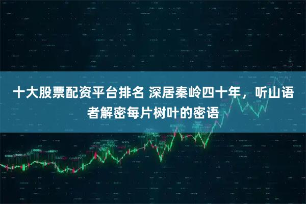 十大股票配资平台排名 深居秦岭四十年,听山语者解密每片树叶的密语